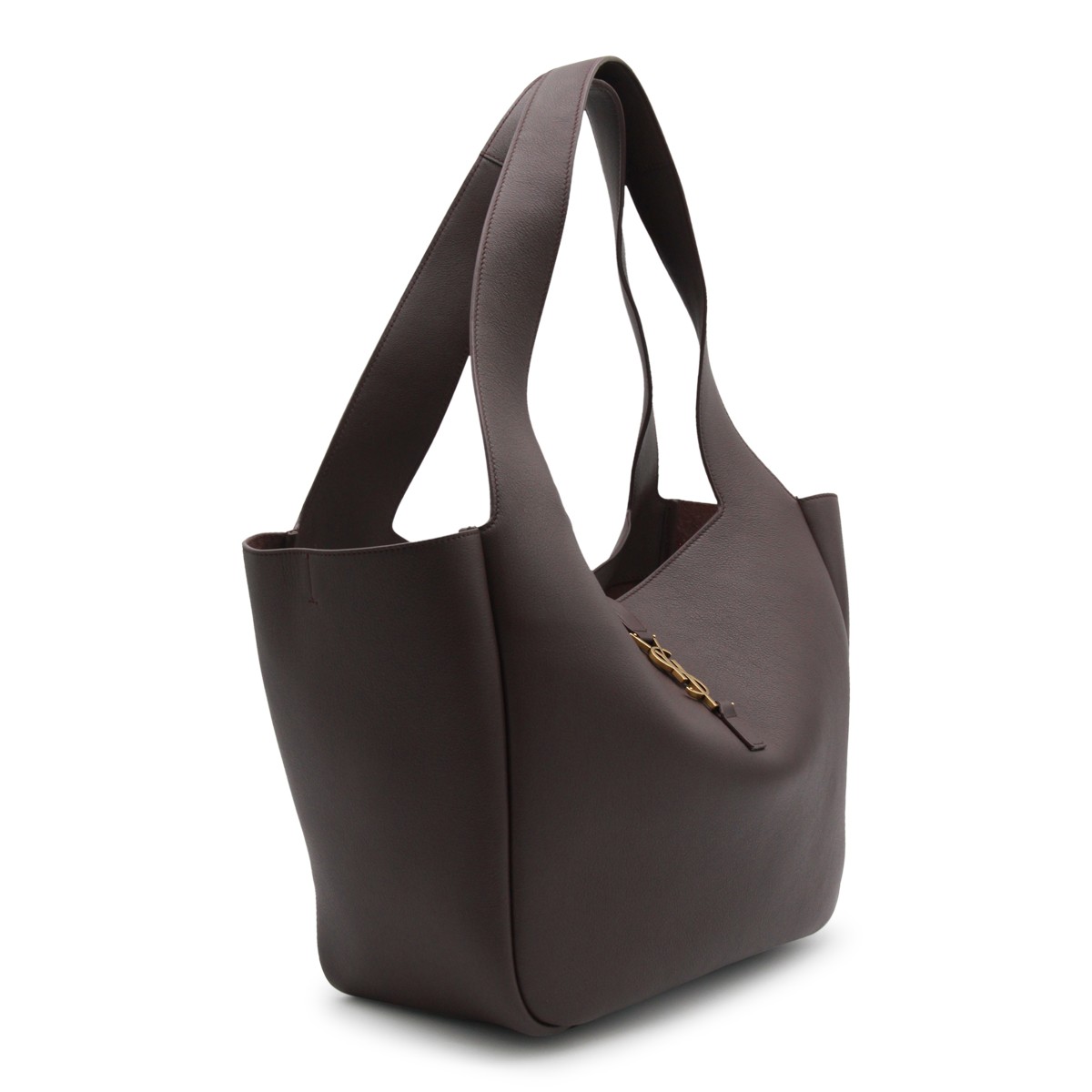 DARK BROWN LEATHER LE 5 A 7 BEA TOTE BAG DARK BROWN LEATHER LE 5 A 7 BEA TOTE BAG