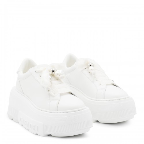 WHITE LEATHER NEXUS SNEAKERS 2