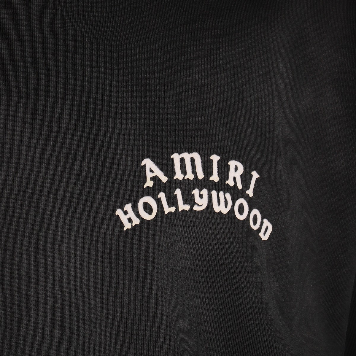 BLACK COTTON T-SHIRT