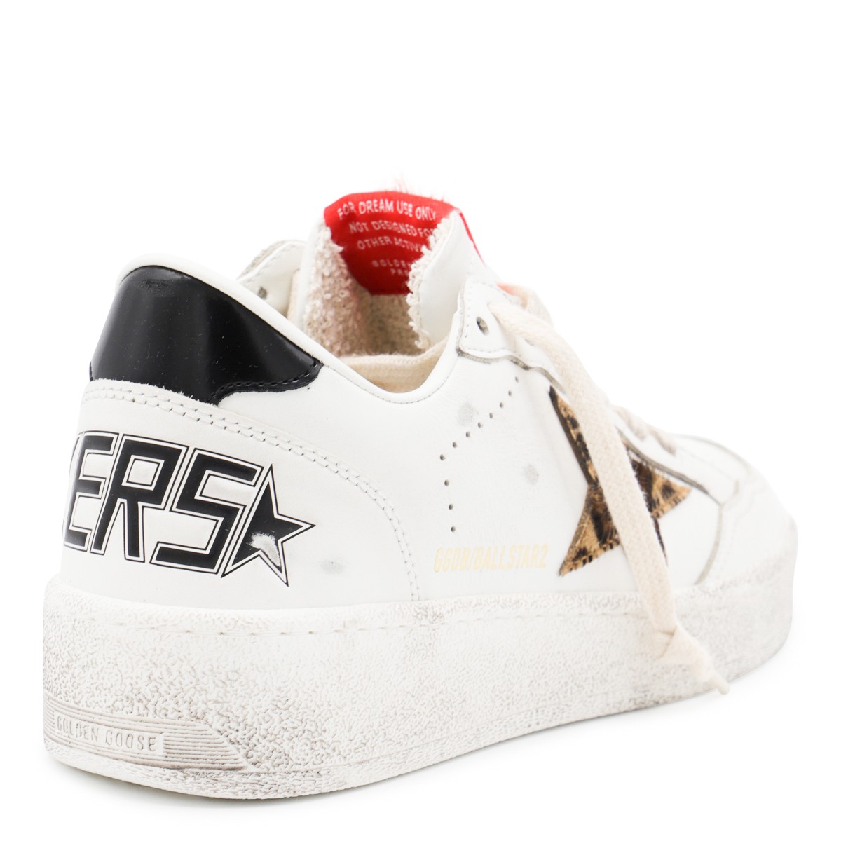 WHITE LEATHER BALLSTAR 2 SNEAKERS WHITE LEATHER BALLSTAR 2 SNEAKERS