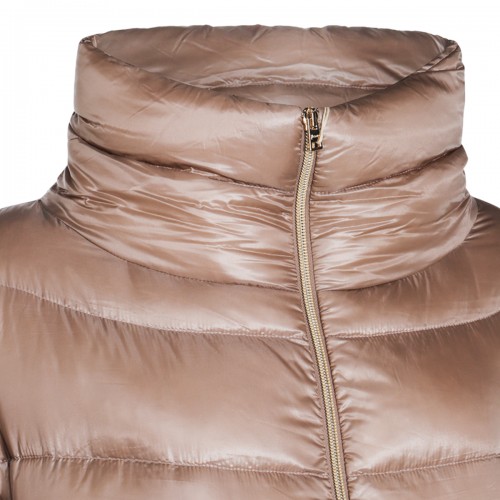 LIGHT BROWN DOWN JACKET