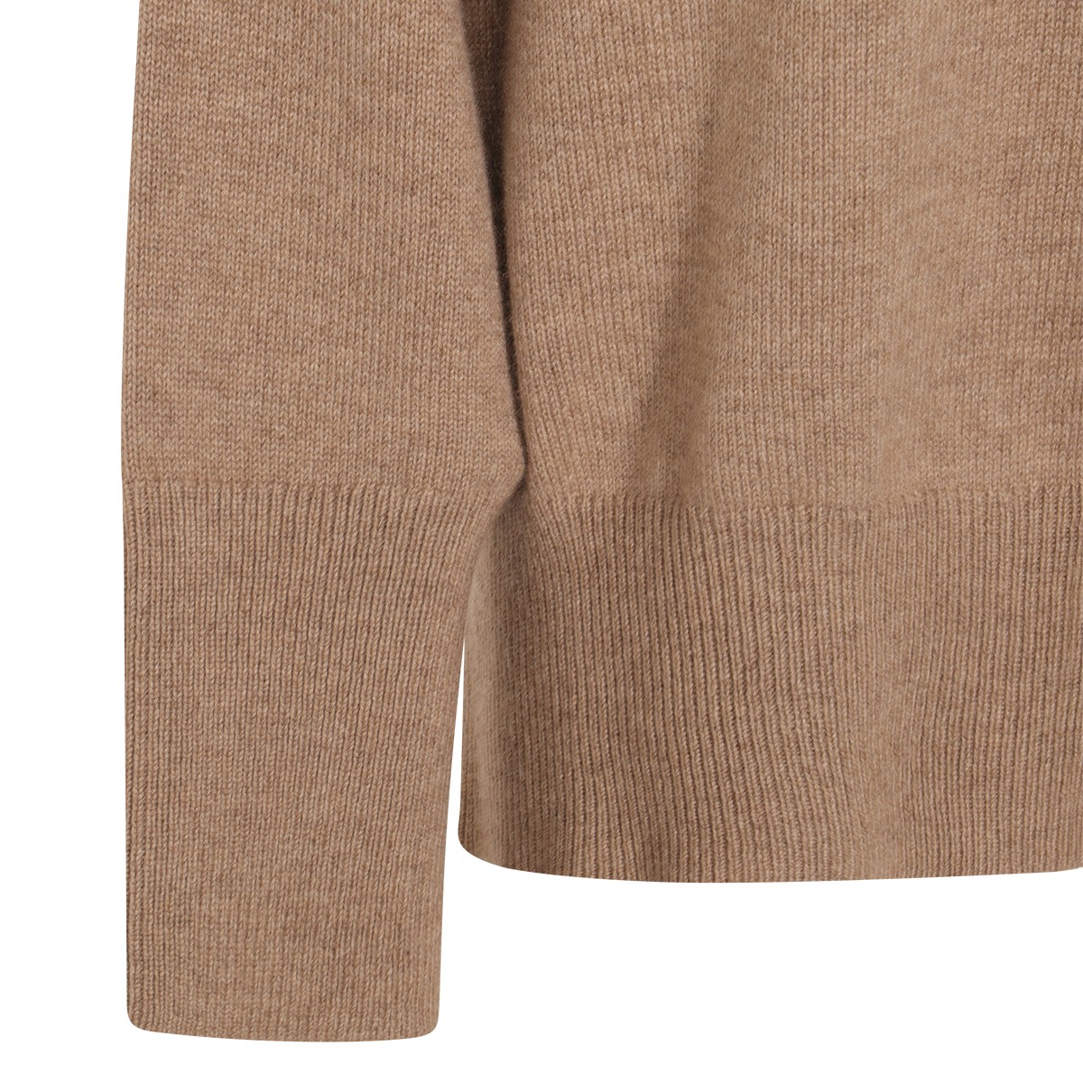 BROWN COTTON KNITWEAR