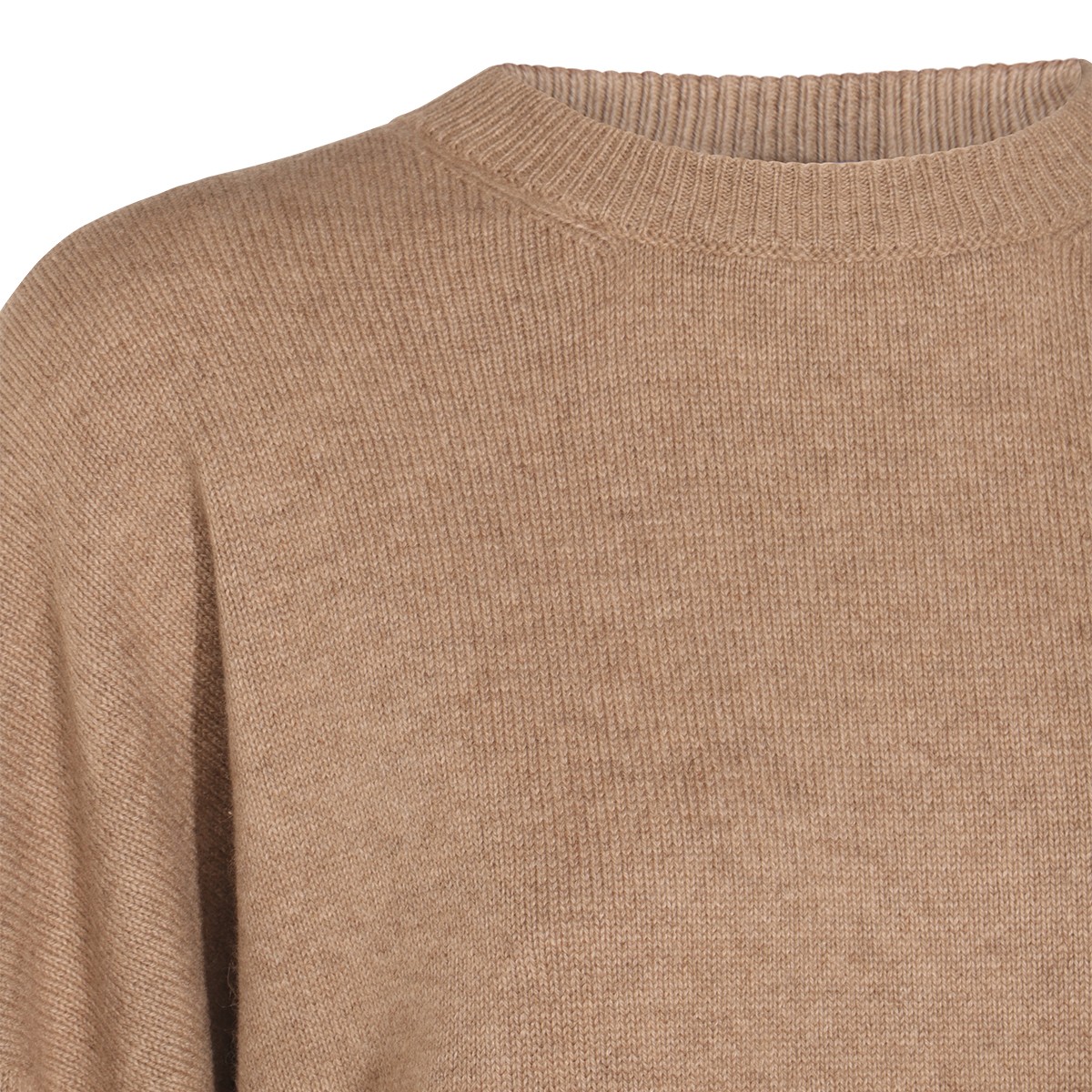 BROWN COTTON KNITWEAR