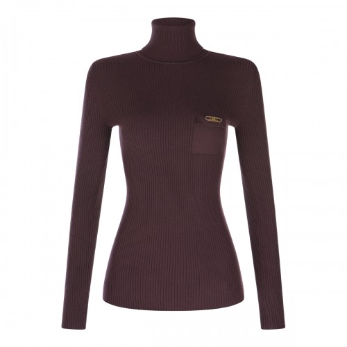 DARK RED KNITWEAR