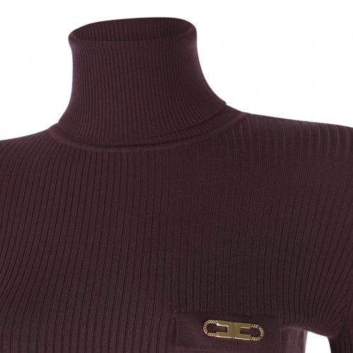 DARK RED KNITWEAR