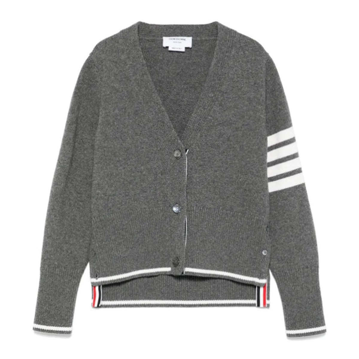 GREY WOOL KNITWEAR