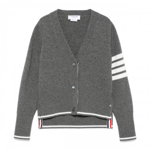 GREY WOOL KNITWEAR