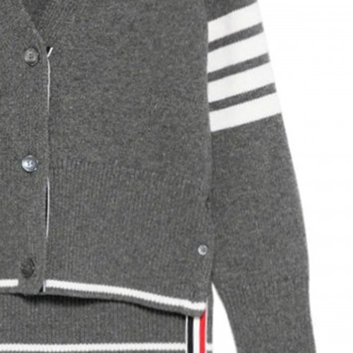 GREY WOOL KNITWEAR