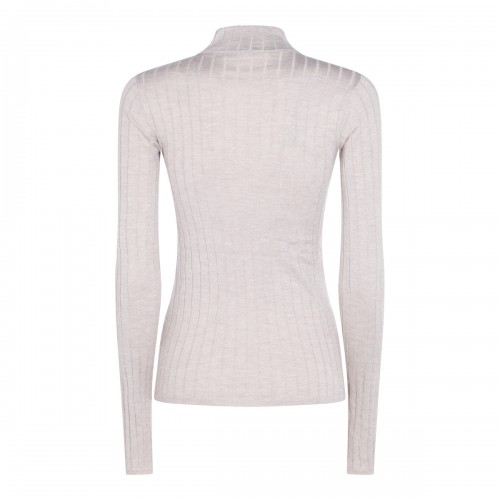 WHITE COTTON KNITWEAR