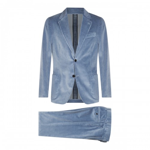 LIGHT BLUE WOOL SUIT
