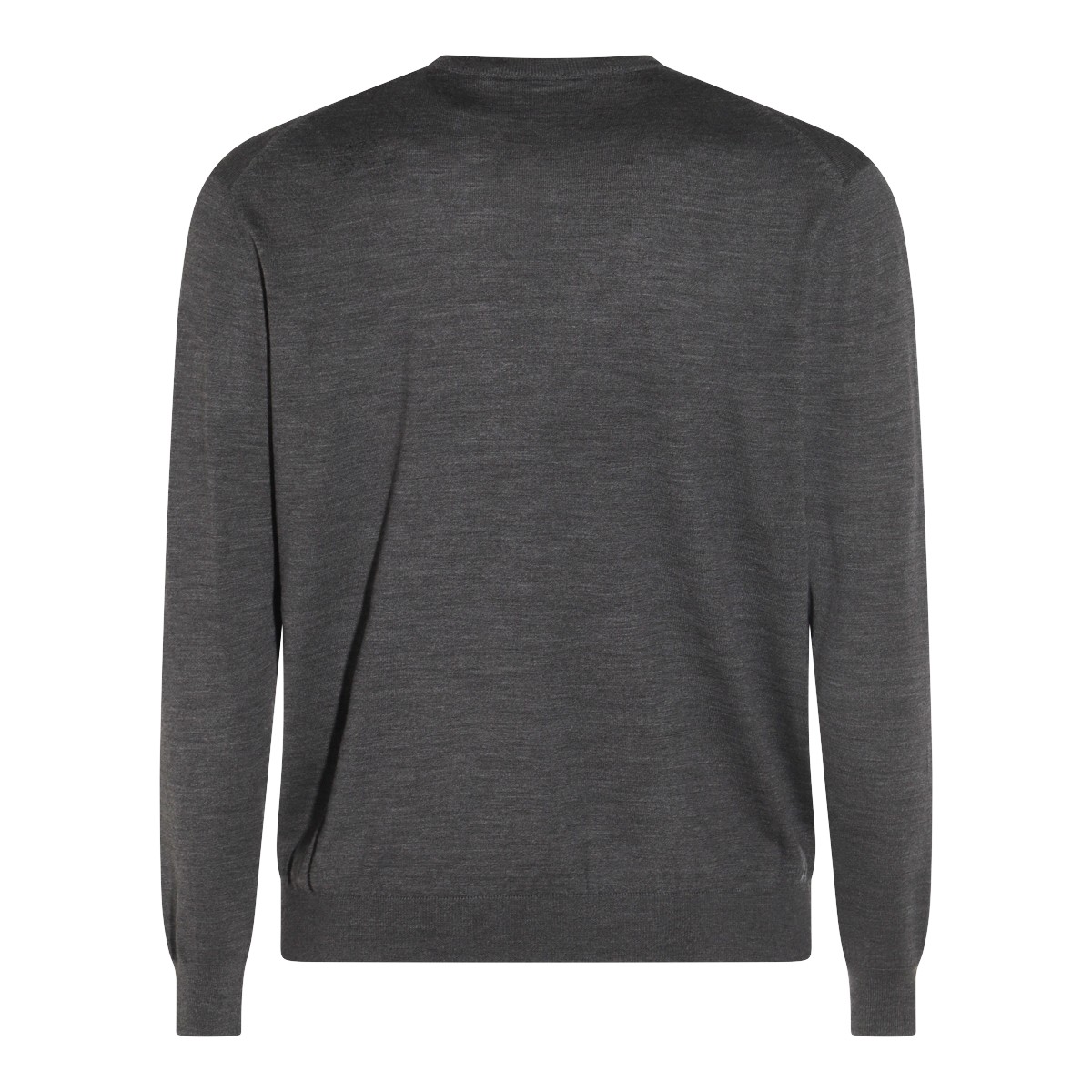 GREY WOOL KNITWEAR