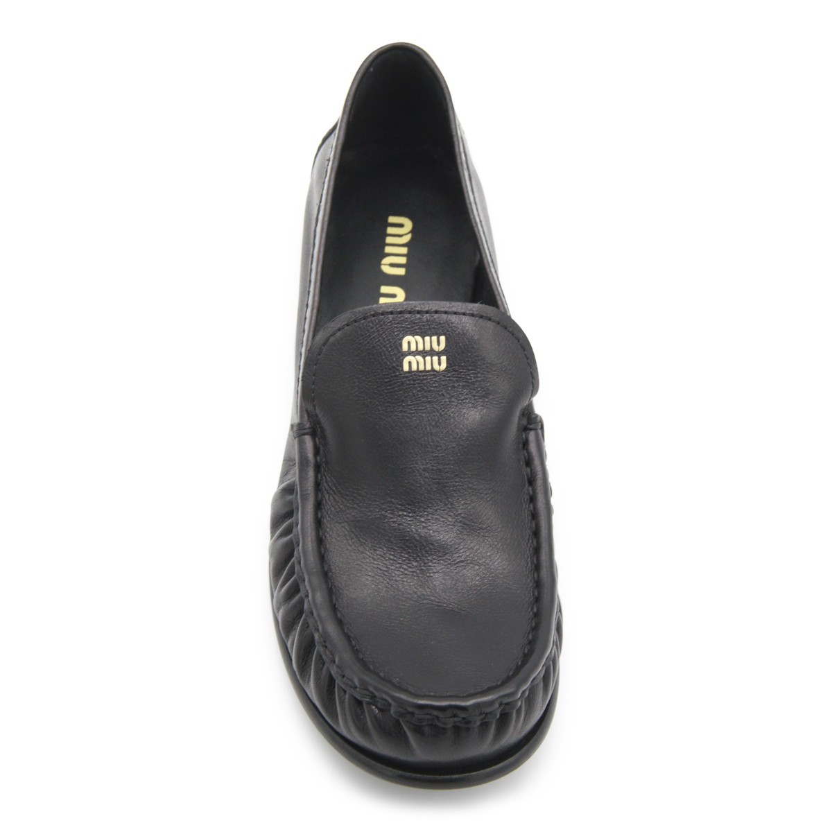BLACK LEATHER LOAFERS BLACK LEATHER LOAFERS