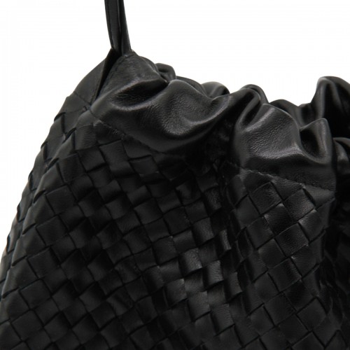 BLACK LEATHER POUCH
