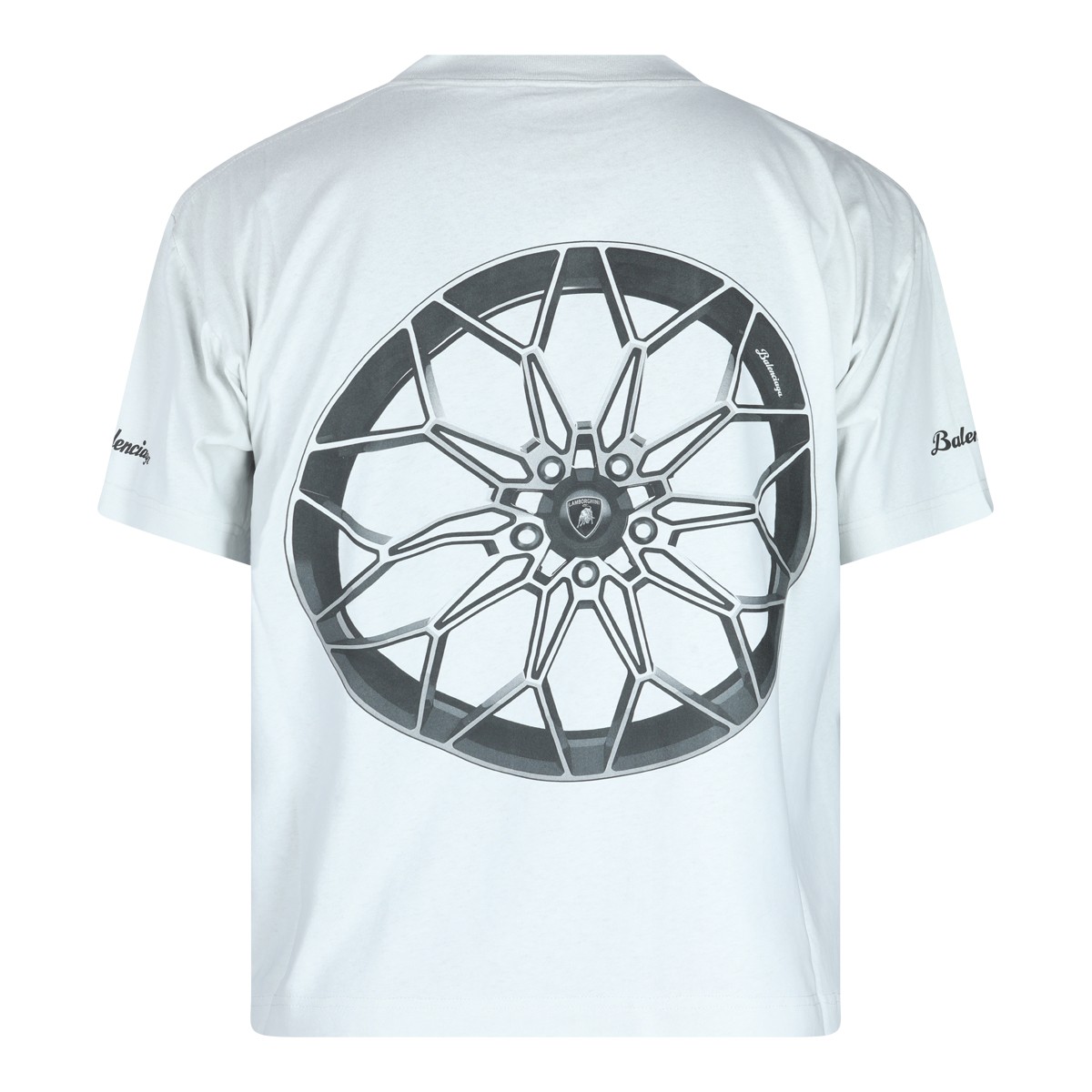 WHITE COTTON T-SHIRT