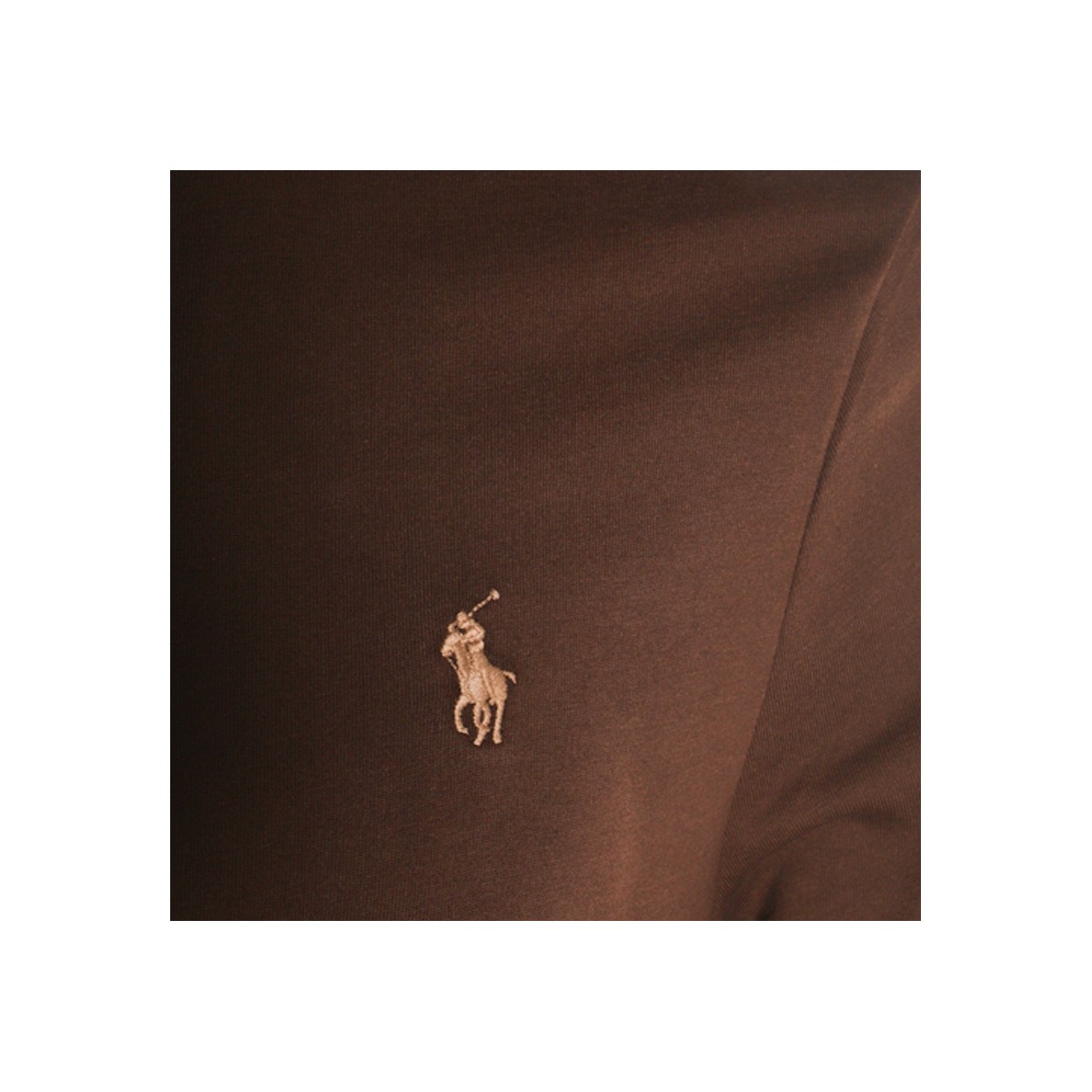 BROWN COTTON T-SHIRT