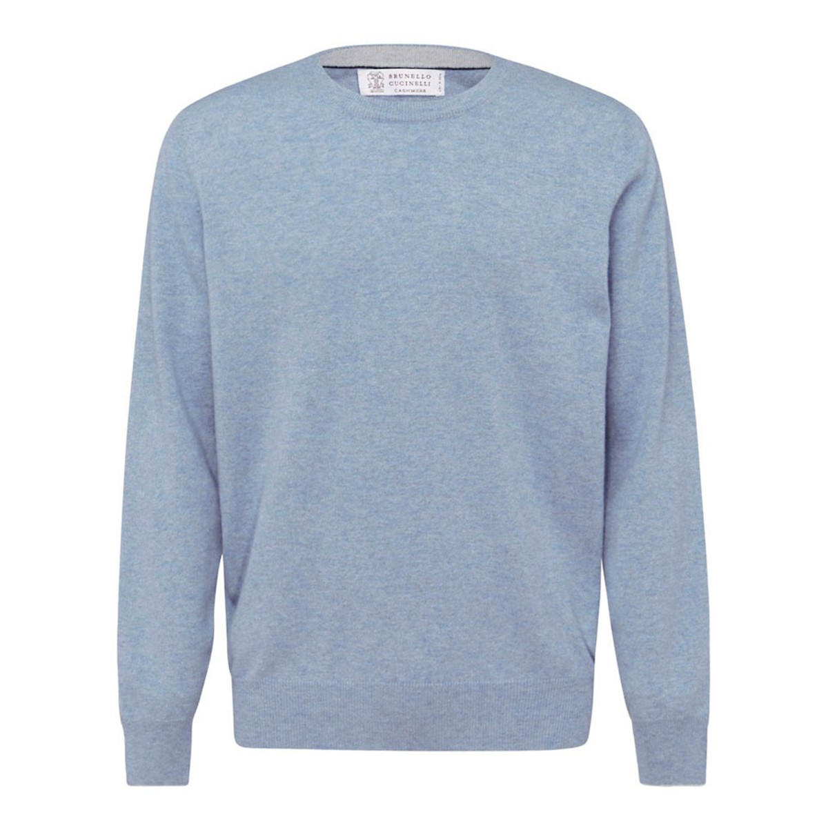 LIGHT BLUE COTTON KNITWEAR