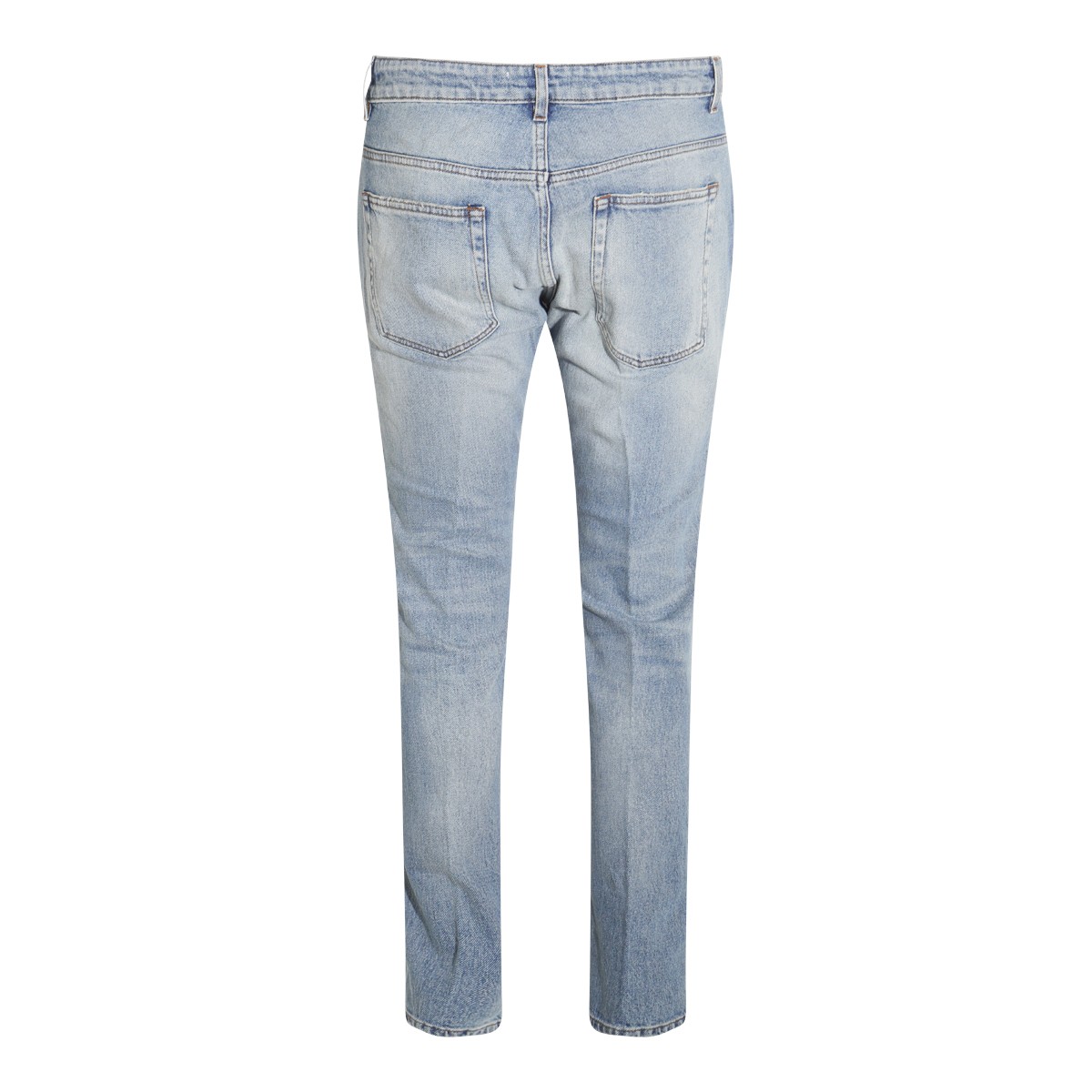 LIGHT BLUE COTTON JEANS