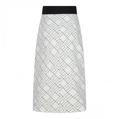BLACK AND WHITE SKIRT