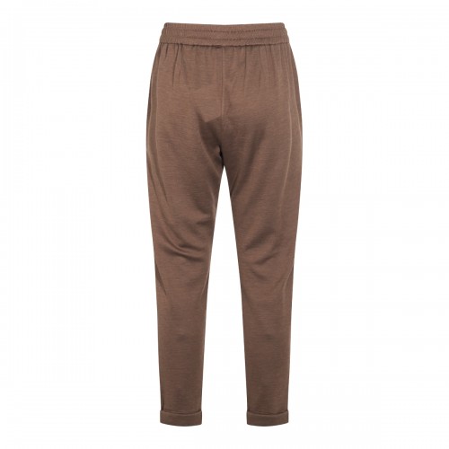 BROWN COTTON PANTS 2