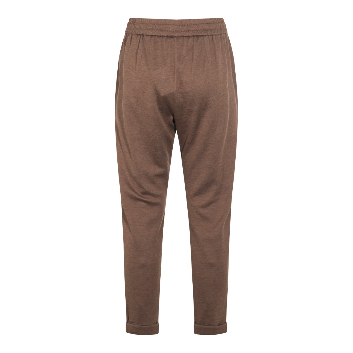 BROWN COTTON PANTS