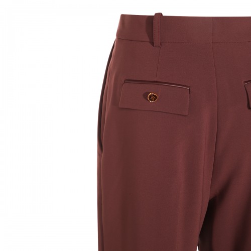 DARK RED PANTS