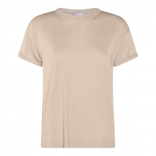 BEIGE COTTON KNITWEAR
