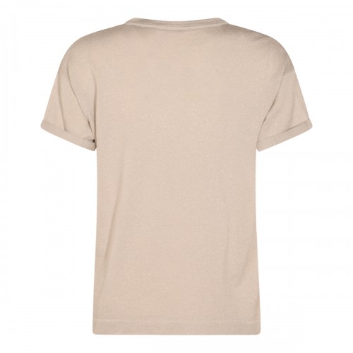 BEIGE COTTON KNITWEAR
