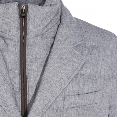 GREY DOWN JACKET