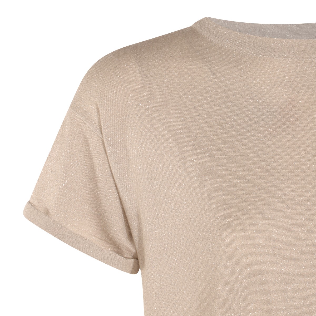 BEIGE COTTON KNITWEAR