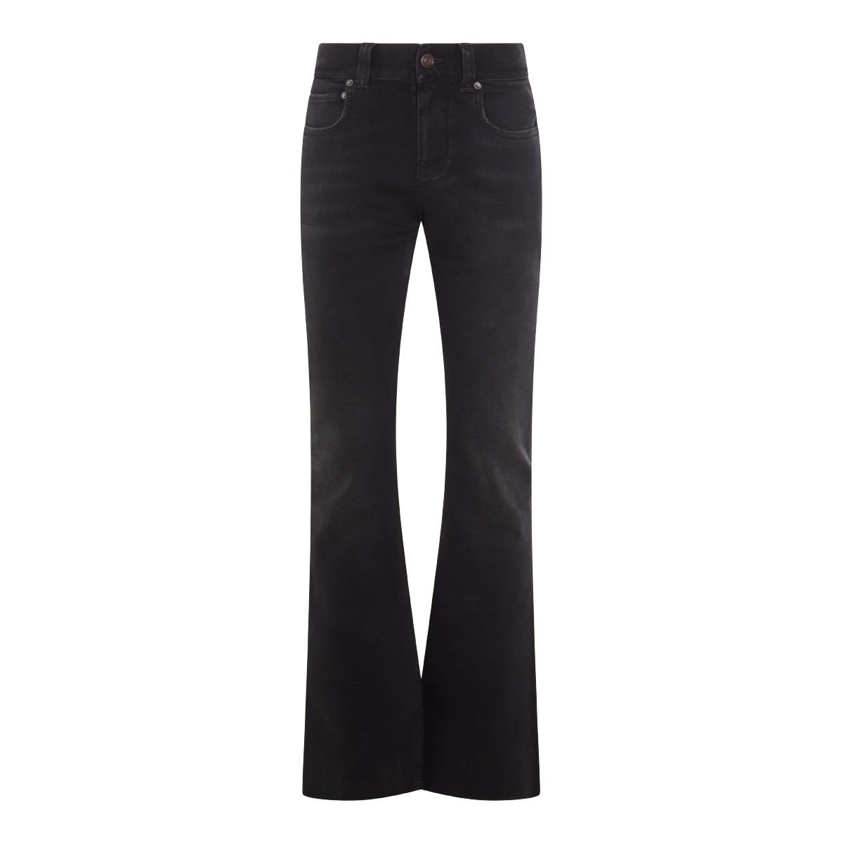 BLACK COTTON JEANS