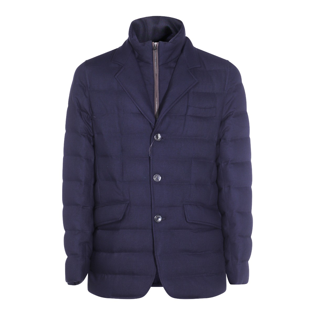 DARK BLUE DOWN JACKET