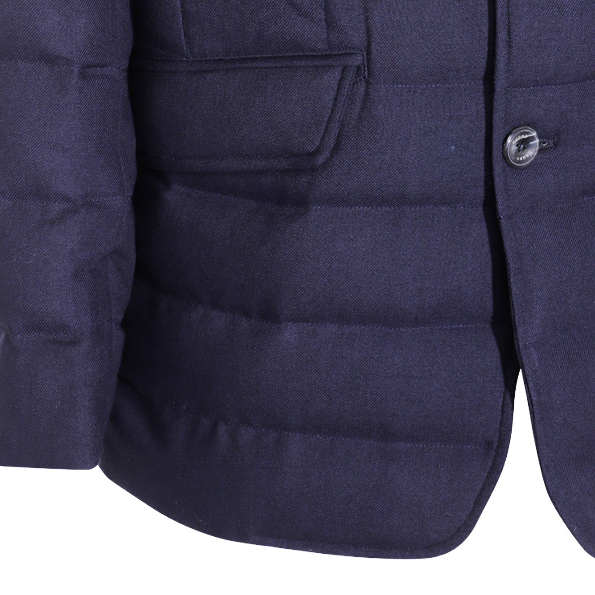 DARK BLUE DOWN JACKET