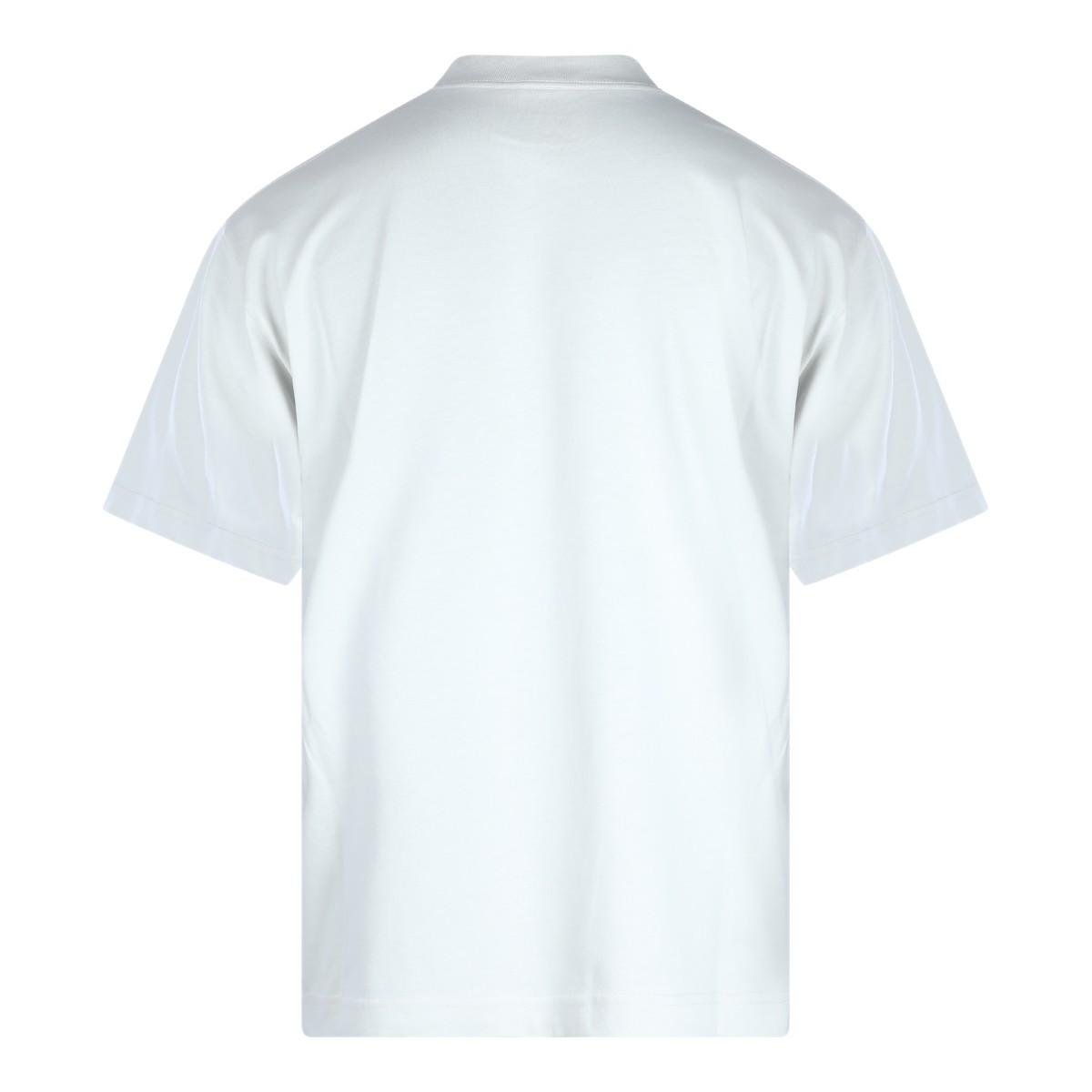 WHITE COTTON T-SHIRT