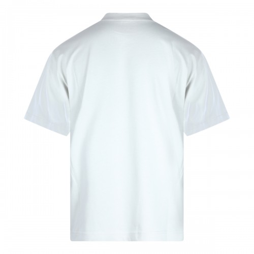 WHITE COTTON T-SHIRT