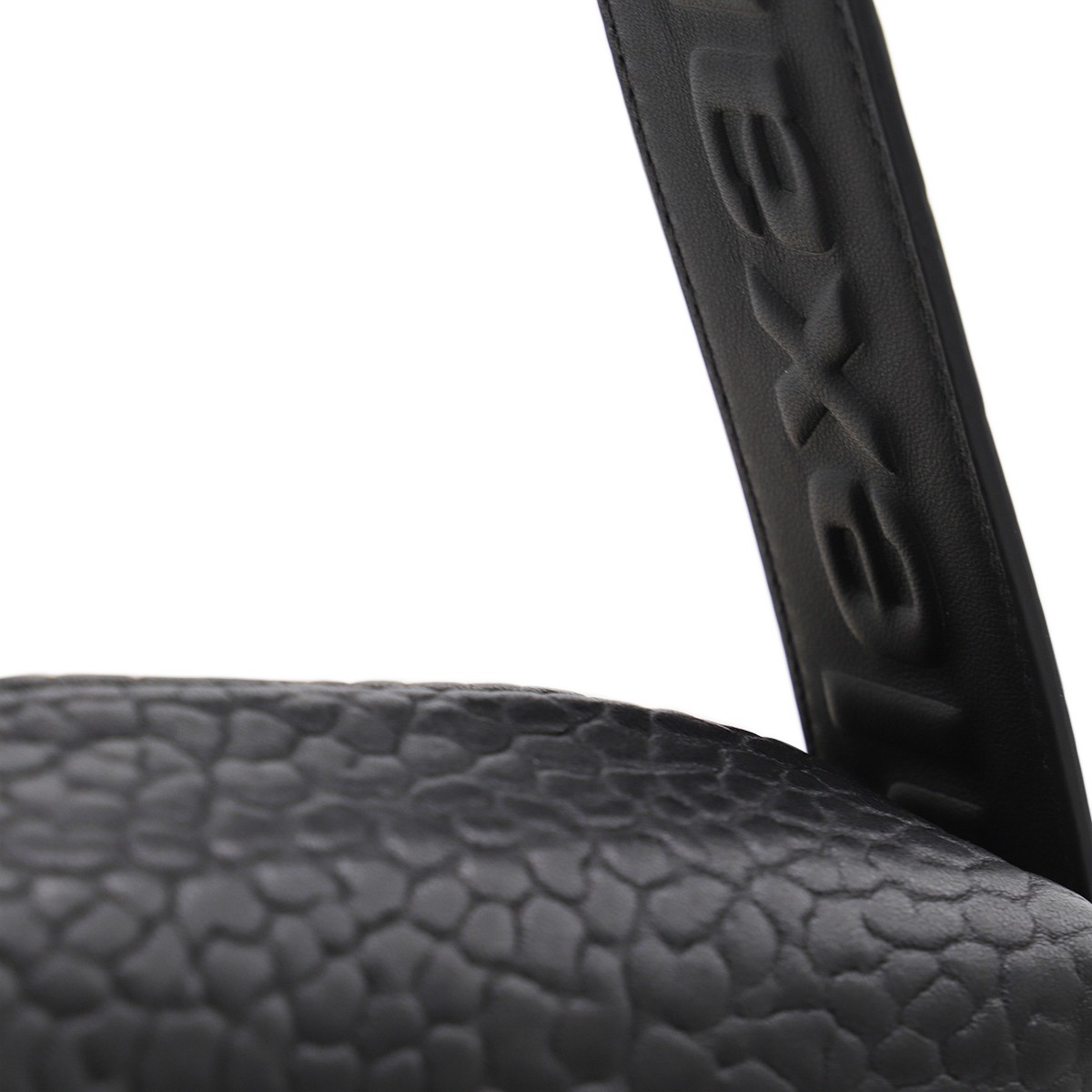 BLACK LEATHER RICCO SMALL SHOULDER BAG