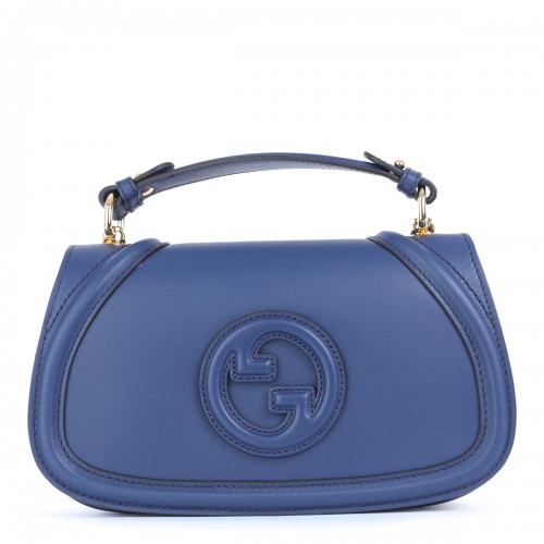 BLUE LEATHER BLONDIE...