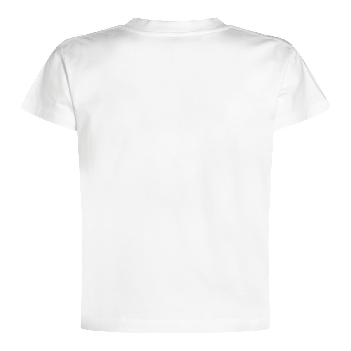 WHITE COTTON T-SHIRT