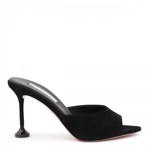 BLACK LEATHER BISOUS 85...