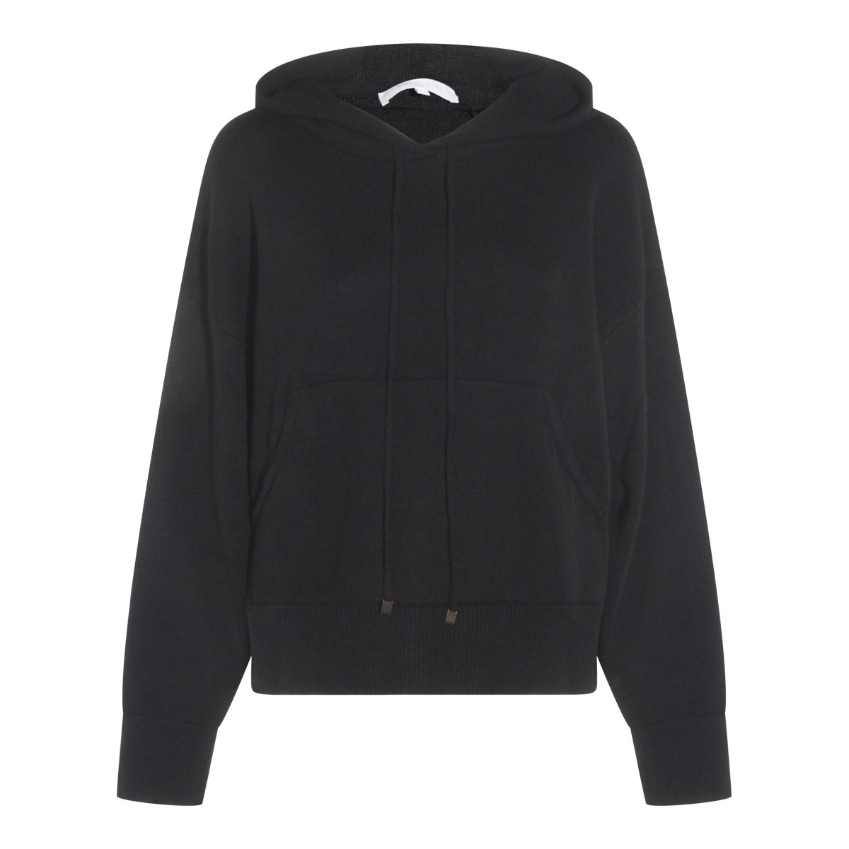 BLACK WOOL MANLIO SWEATSHIRT