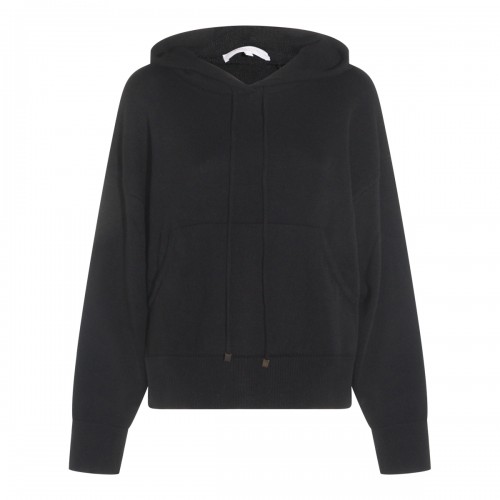 BLACK WOOL MANLIO SWEATSHIRT
