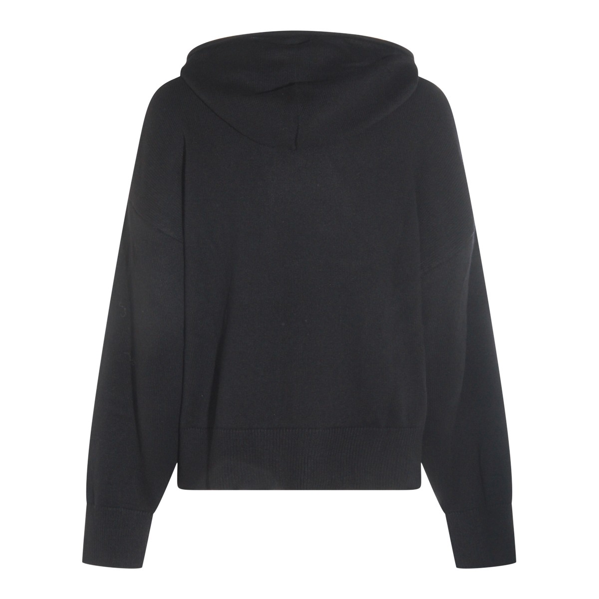 BLACK WOOL MANLIO SWEATSHIRT