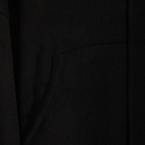 BLACK WOOL MANLIO SWEATSHIRT