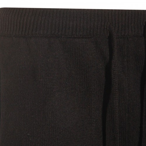 BLACK WOOL MARCIANO PANTS