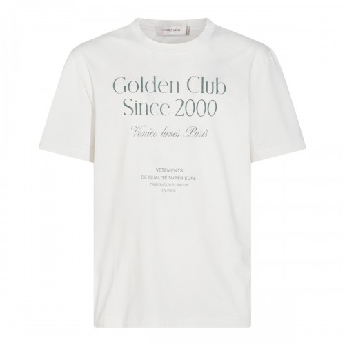 WHITE COTTON T-SHIRT