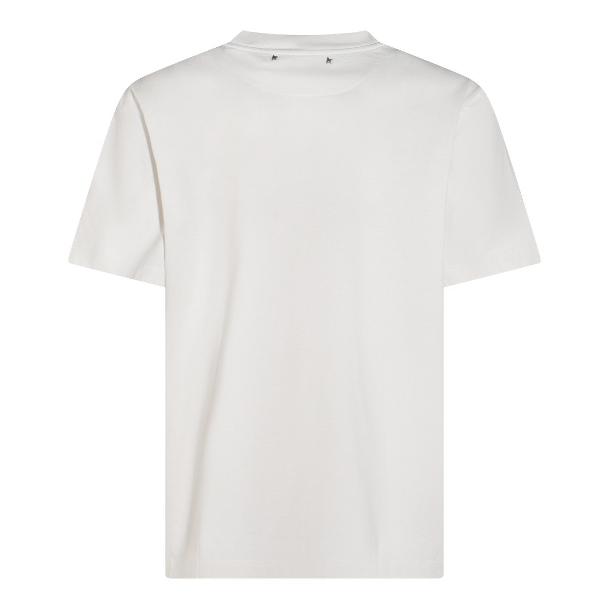WHITE COTTON T-SHIRT