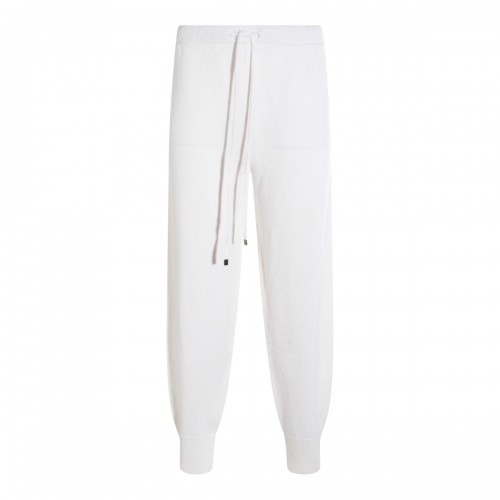 WHITE WOOL MARCIANO PANTS
