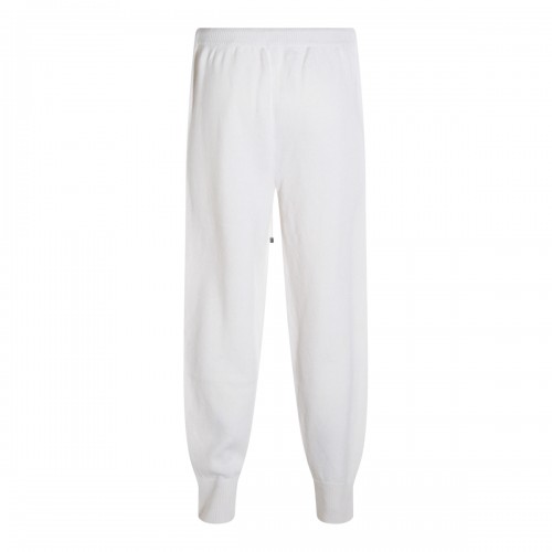 WHITE WOOL MARCIANO PANTS 2