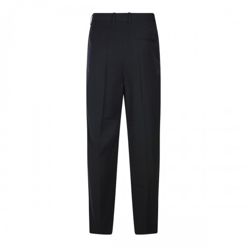 BLACK WOOL PANTS 2