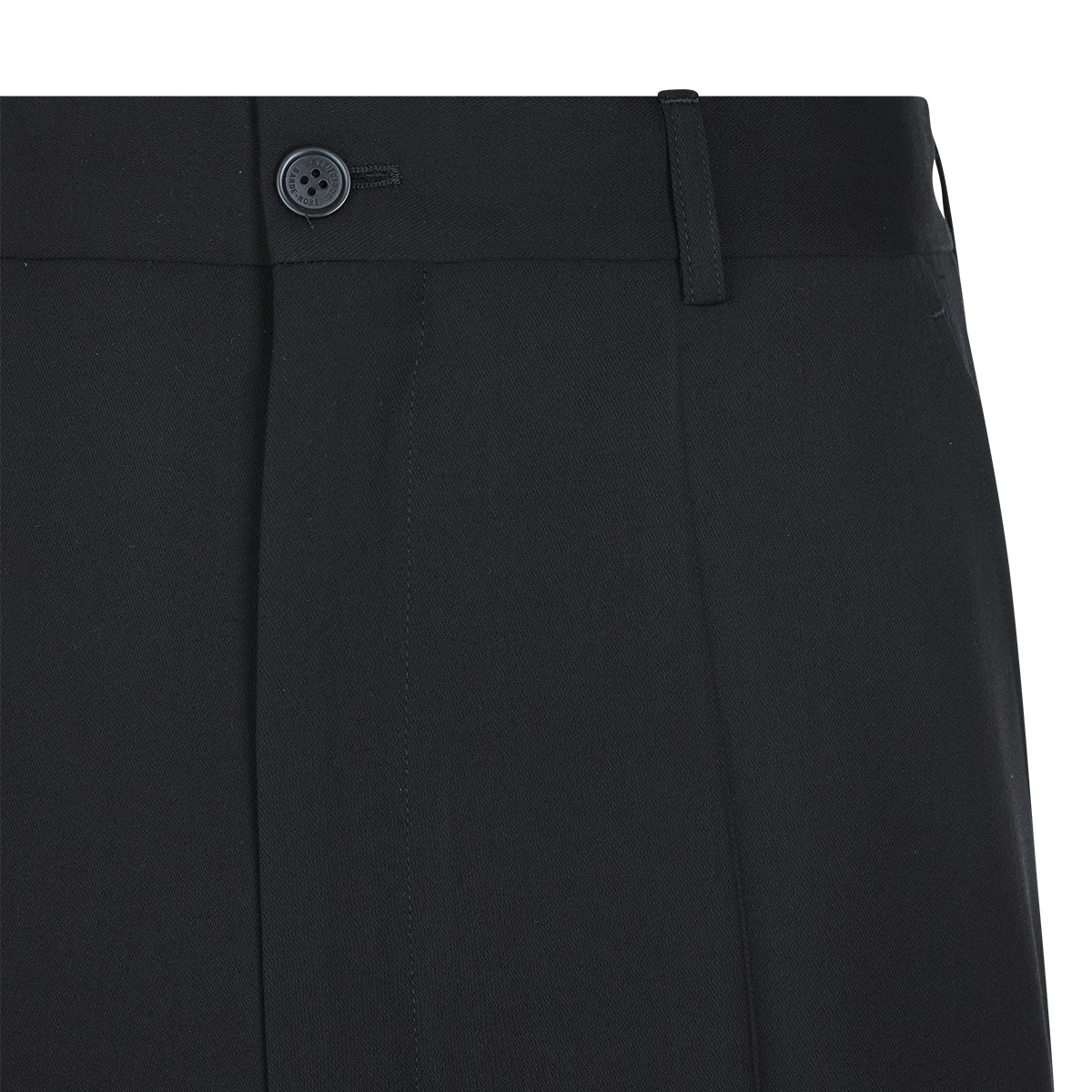 BLACK WOOL PANTS BLACK WOOL PANTS