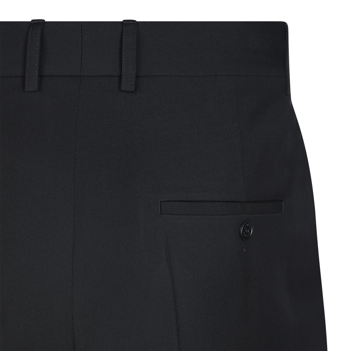 BLACK WOOL PANTS BLACK WOOL PANTS